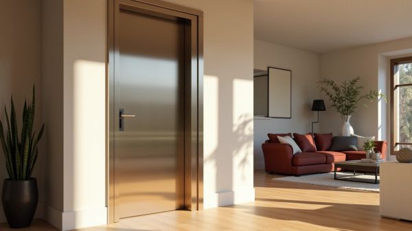 Durable steel doors that enhance security and style for your home