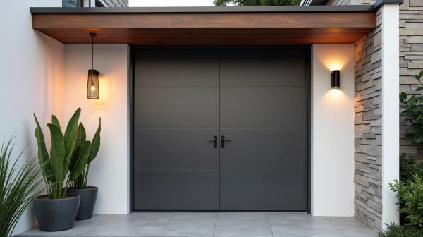 Durable steel doors that enhance security and style for your home
